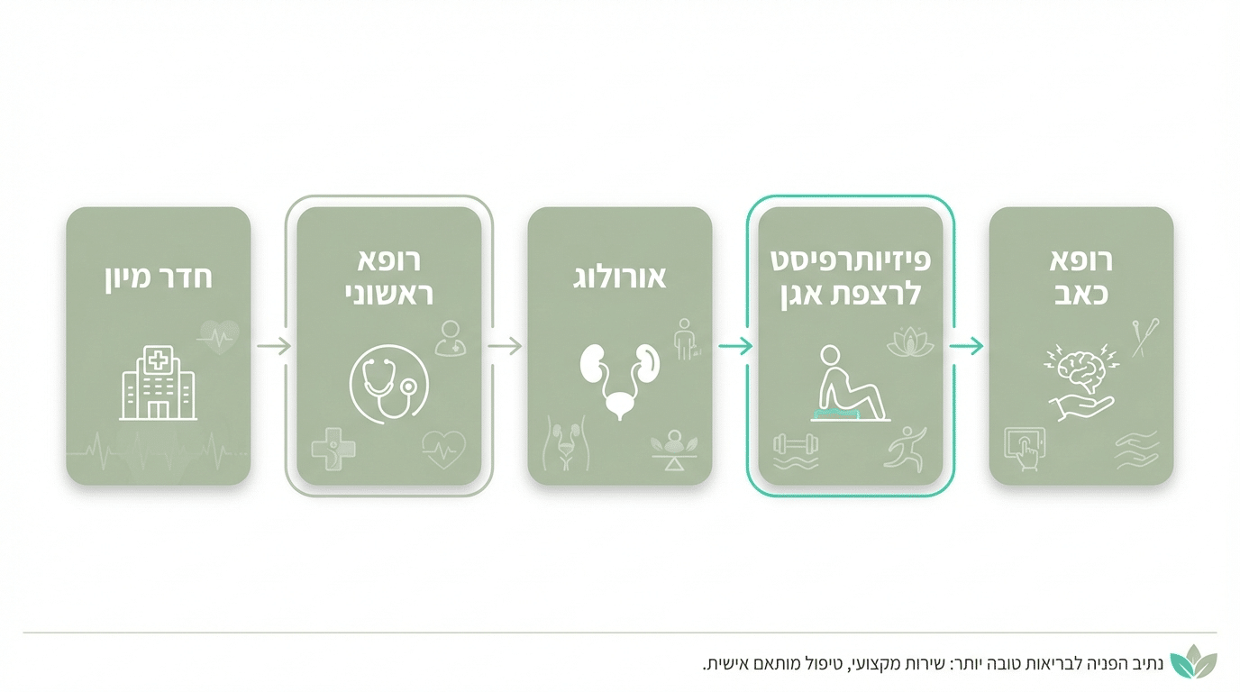תוכנית פעולה לטיפול בכאב באשכים כרוני