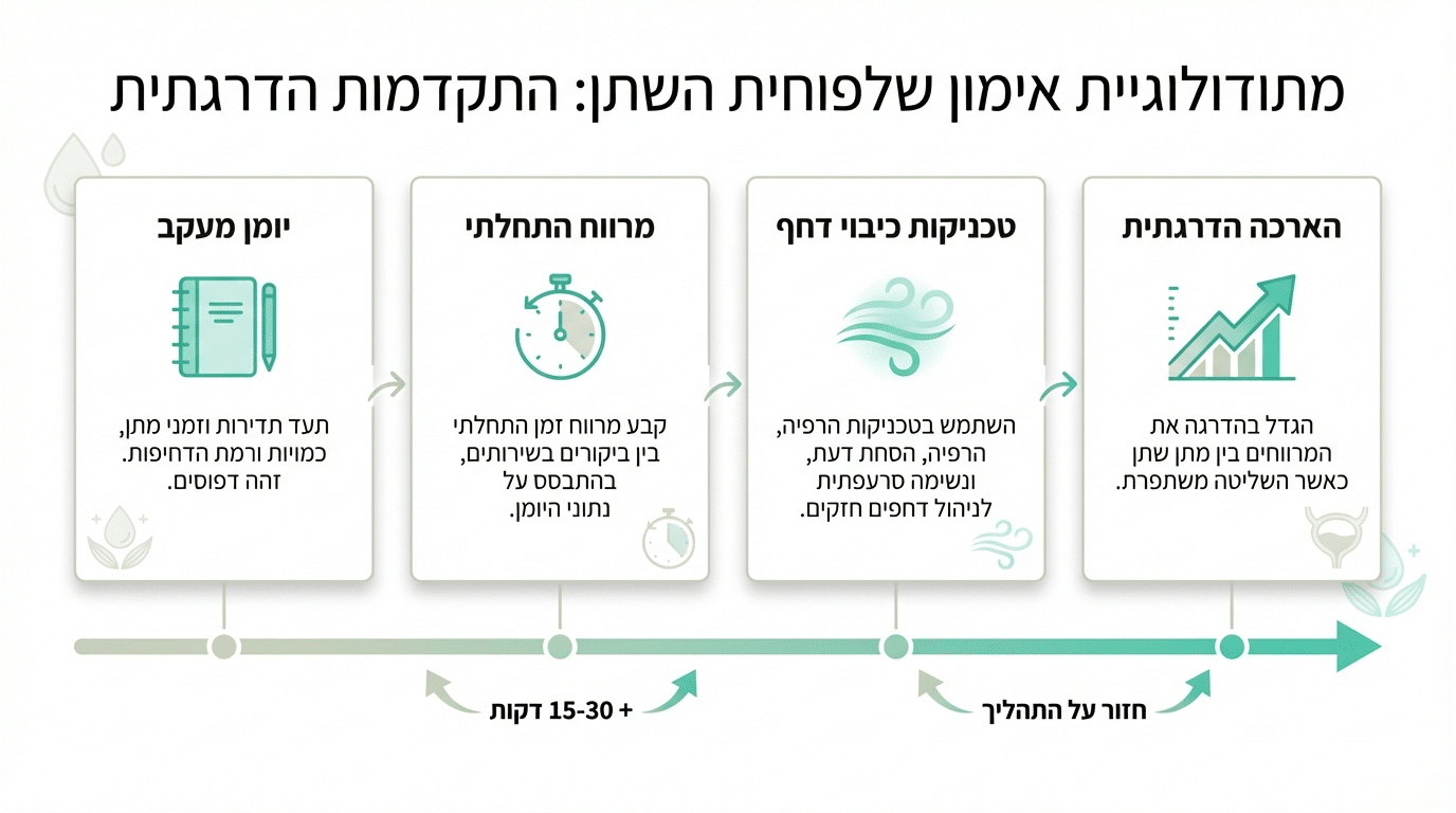 אימון שלפוחית - הכלי שרוב הגברים לא מכירים
