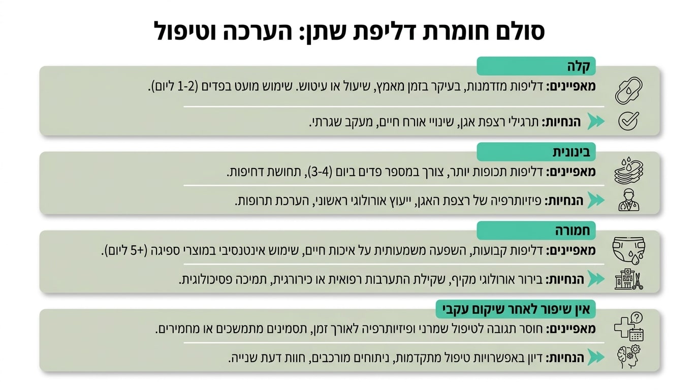 כמה פדים זה הרבה ומתי החומרה מצריכה הערכה מחודשת