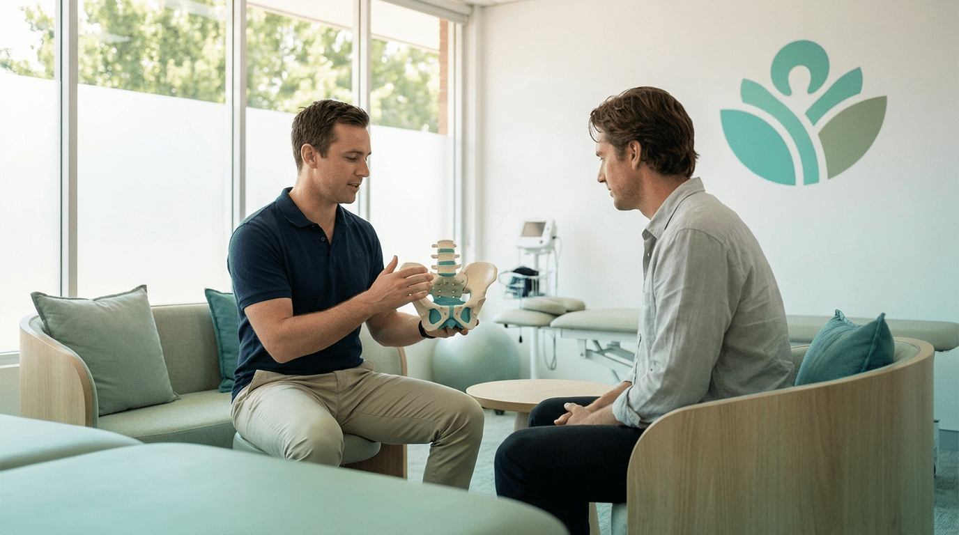 מדריך מקיף למתח יתר בשרירי רצפת האגן אצל גברים - זיהוי וטיפול