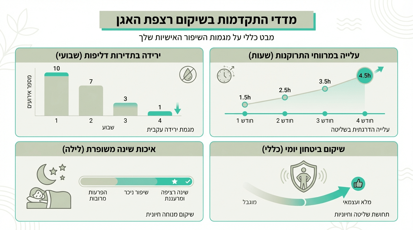 מדדי הצלחה בשיקום רצפת אגן - מה באמת נחשב שיפור