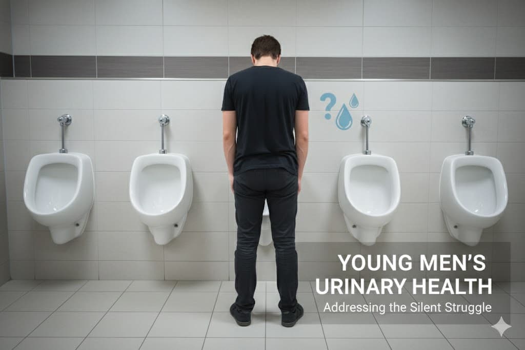 טיפול בבעיות השתנה בגברים צעירים